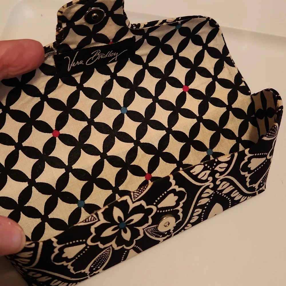 Vera Bradley Floral Print Pouch and Eye Glasses Case - Picture 5 of 8